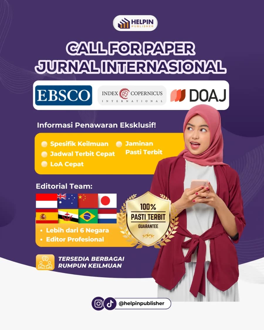 Jasa Publikasi Jurnal Internasional