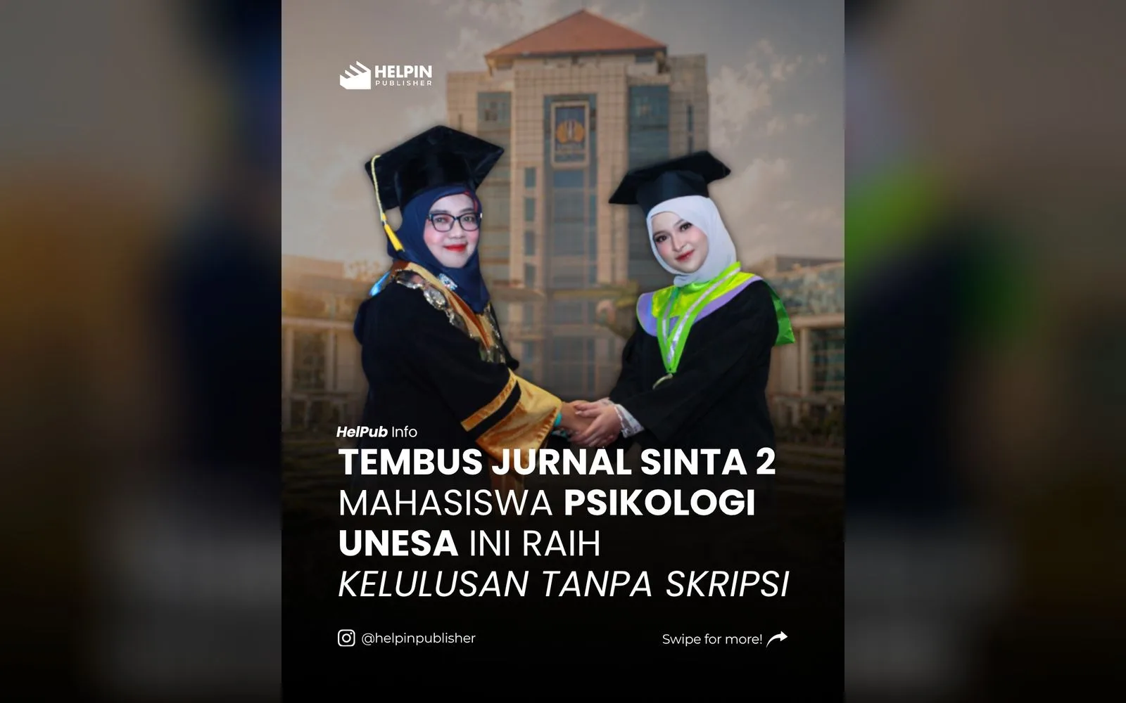 Ikut Riset Dosen sampai Terbit di Jurnal SINTA 2: Kisah Nala, Mahasiswi Psikologi UNESA