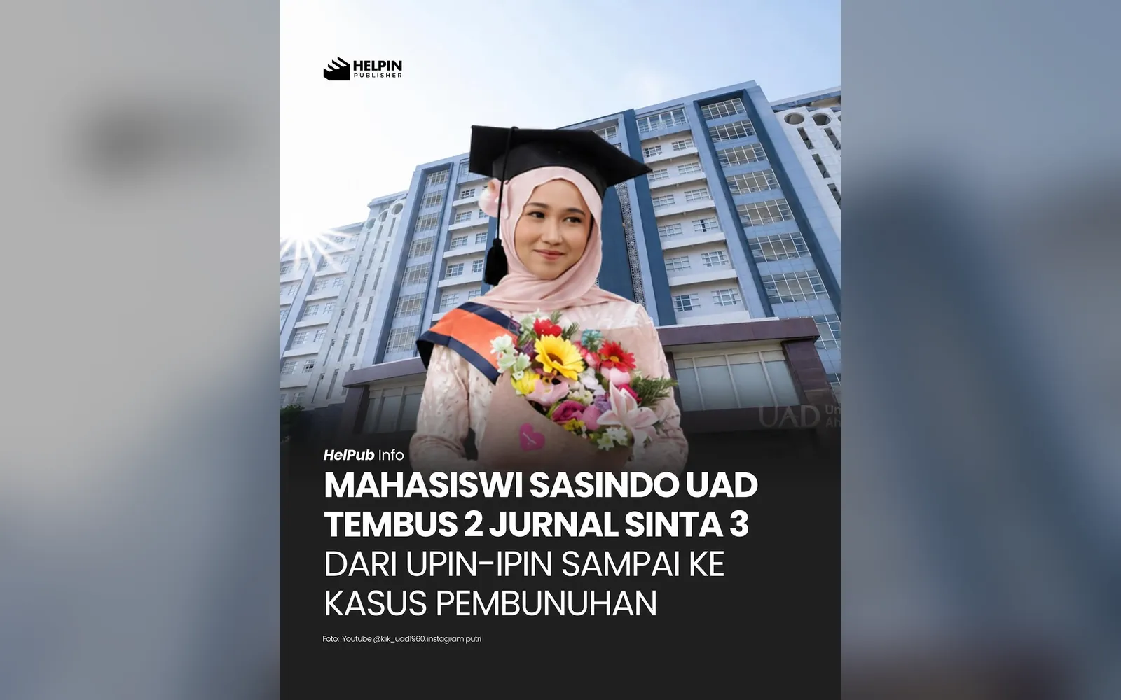 Mahasiswi Sastra Indonesia UAD Tembus Dua Jurnal SINTA 3